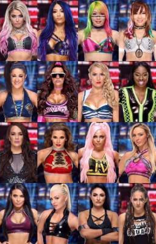 WWE Women's Division Texts  by charlieyeetus09