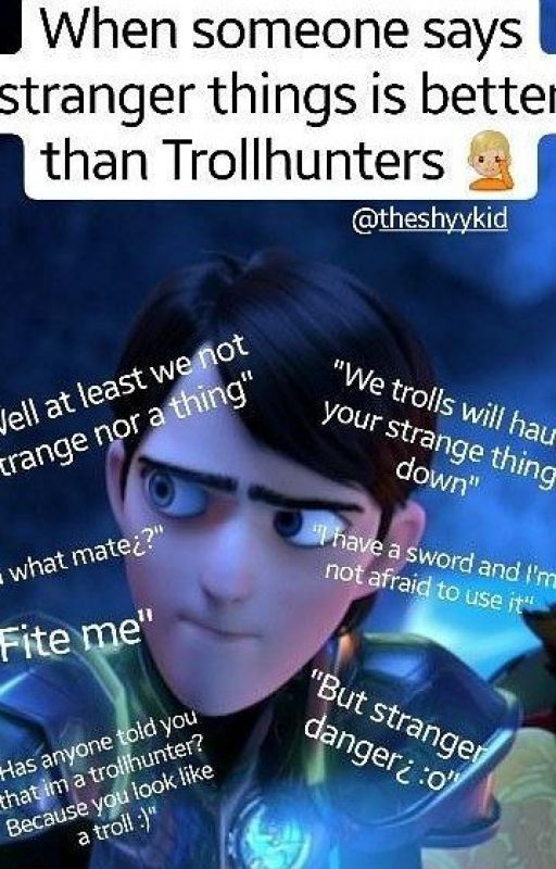 Trollhunters Text Chats. by wolfgurlju