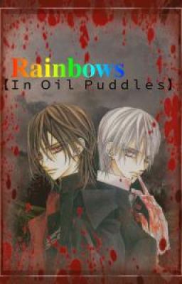 rainbows in oil puddles cover