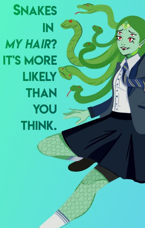 Snakes in my hair? It's more likely than you think. by yancadoodles