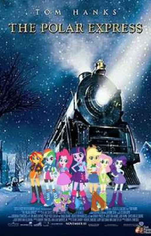 Twilight & The Mane 6 Adventures in The Polar Express by SkylarPKeeney