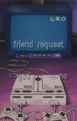 Friend Request || BNHA textfic cover