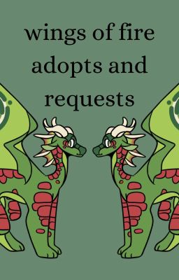 Wings of Fire Adopts and Requests cover