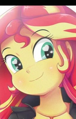 A love that can heal your pain (Sunset Shimmer x Anonymous Male Reader) cover