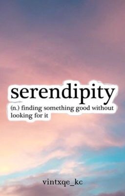 Serendipity  cover