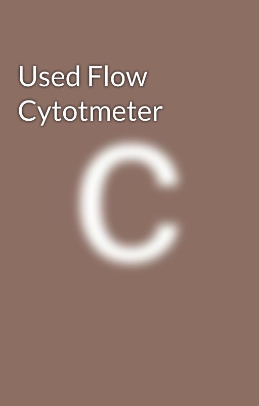 Used Flow Cytotmeter by Cgenetool