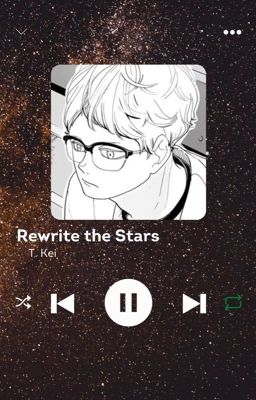 rewrite the stars (tsukishima kei fanfic) cover