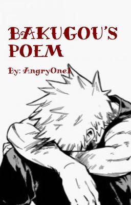 Bakugou's Poem (depressed/suicidal/abused Bakugou) cover