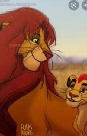 kion and his dad by Rainbowspakerkelklr