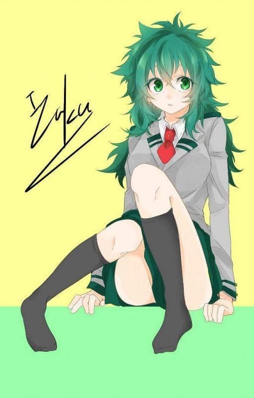 Izumi, The Emerald Hero [femdeku AU] by 0xAURORAx0