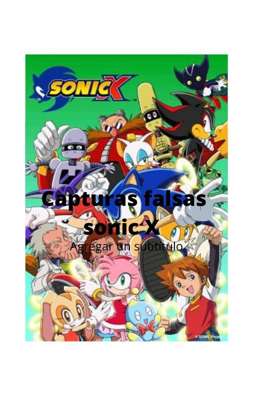 { Imágenes/fanarts Sonic X} Capturas falsas by 26740923l