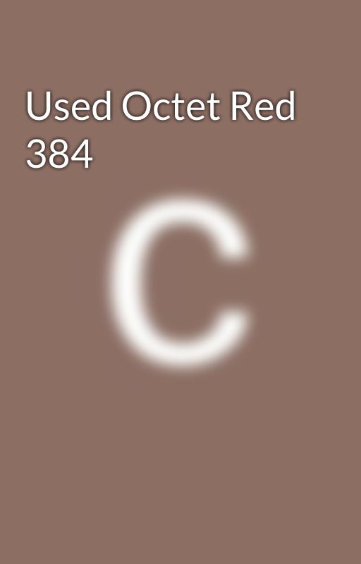 Used Octet Red 384 by Cgenetool