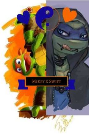 Two Ninjas but one spark (Mikey X Swift) by Yes_Hi_how_are_you