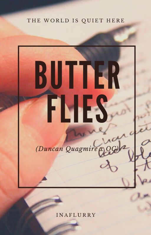 Butterflies | ON HOLD | ASOUE Duncan Quagmire x OC by Inaflurry