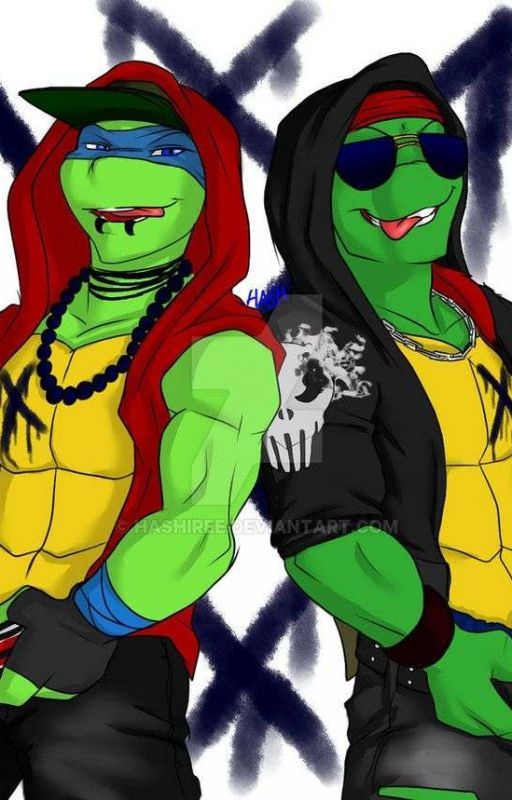 TMNT Swags and Punks by frogandhog