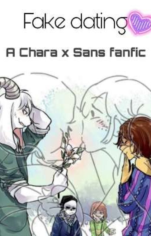 "•~•Fake Dating•~•" {Chara x Sans} by crazyrayemma