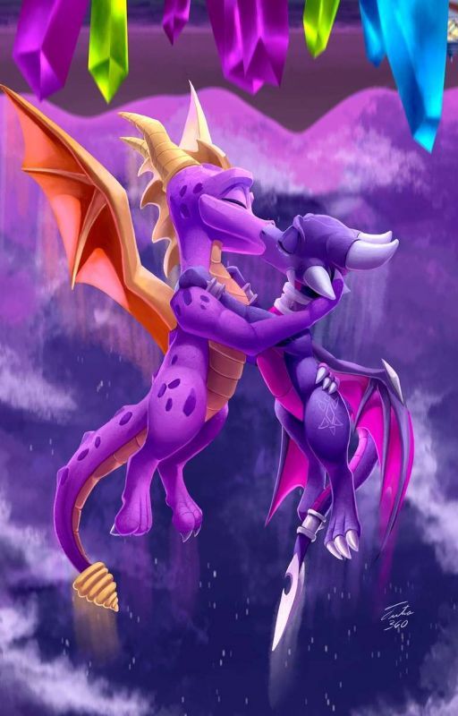 Spyro X Cynder A Legendary love story by canthavename178