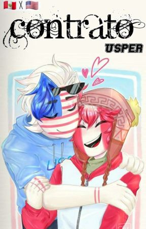 Contrato • 🇵🇪x🇺🇸 (Usper) • Countryhumans by RoseDarkmoon53