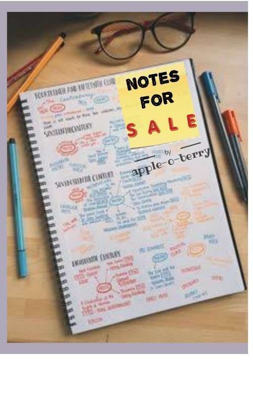 Notes for SALE (ONGOING) by AppLe-o-Berry