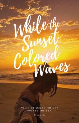 While the Sunset Colored Waves (City Boys #2) cover