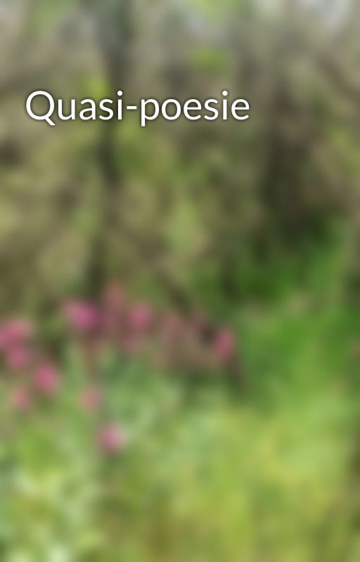 Quasi-poesie by Segreta_mente