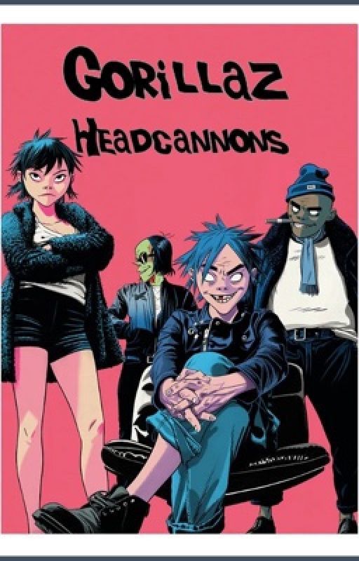 Gorillaz Headcannons  by rhinestxneeyez