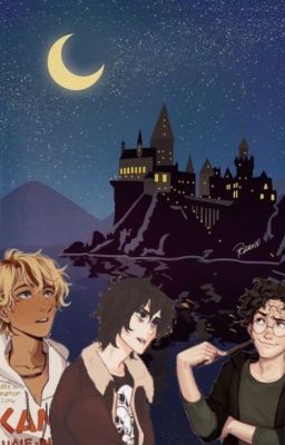 The homosexuals go to Hogwarts (aka Solangelo teaches at Hogwarts) cover