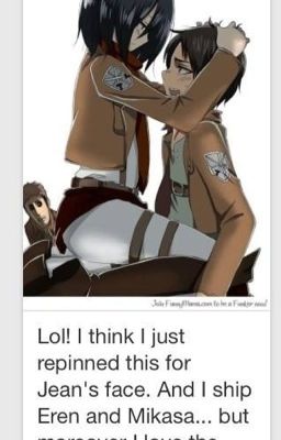 Jealousy? (Eren X Mikasa) cover