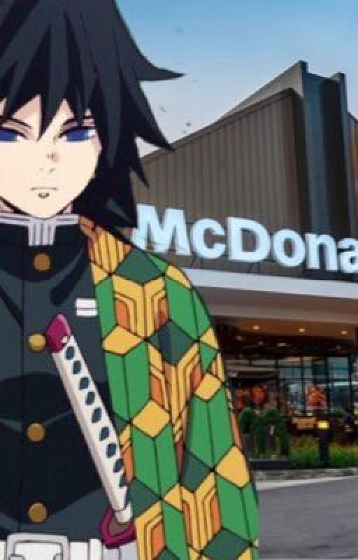 giyuu goes to mcdonalds by DinoJockey