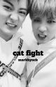 cat fight - nct, markhyuck by laurelynnnn