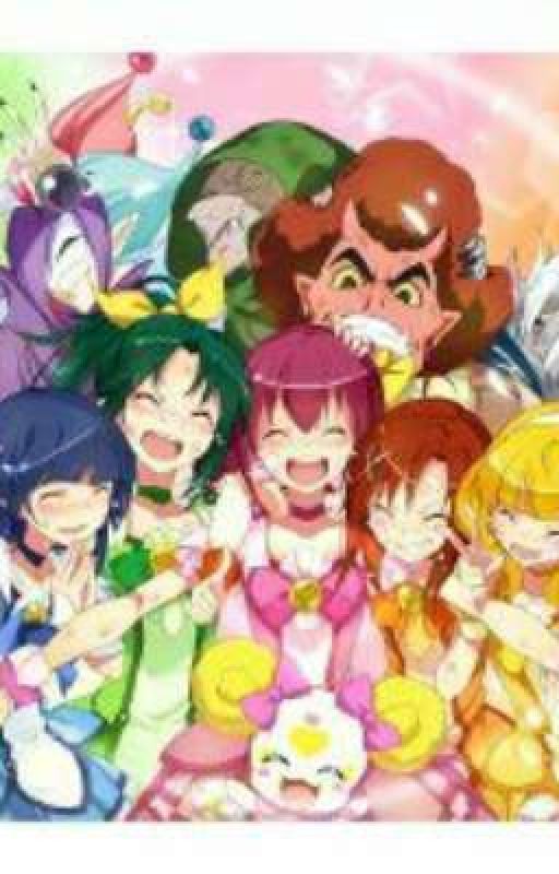 Glitter force character's x Any gender Reader by E5123458i2