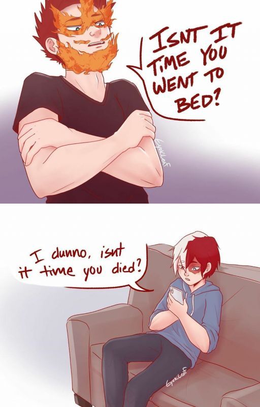 Todoroki Group Chat by VillainHawks