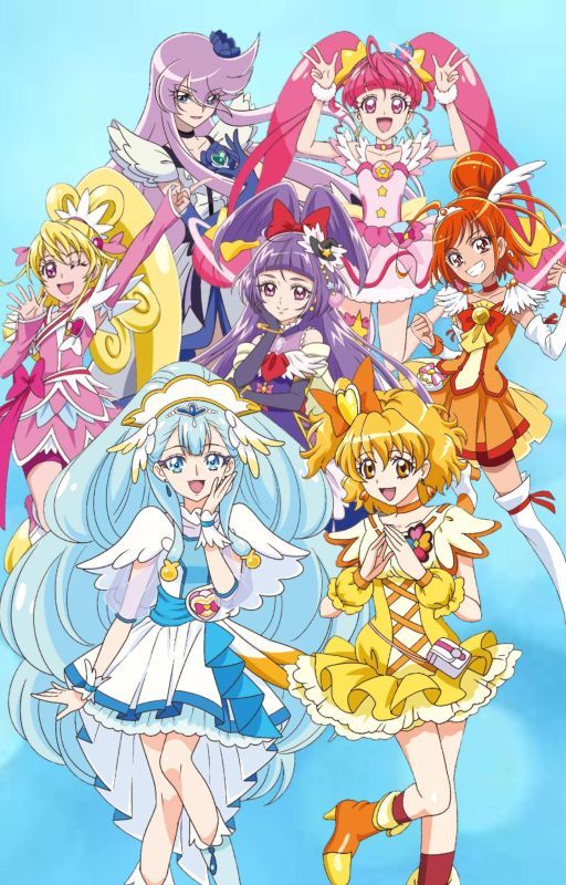 Pretty Cure Angelic Team 💙 (プリキュアアンジェリックチーム 💙) by iamcara01