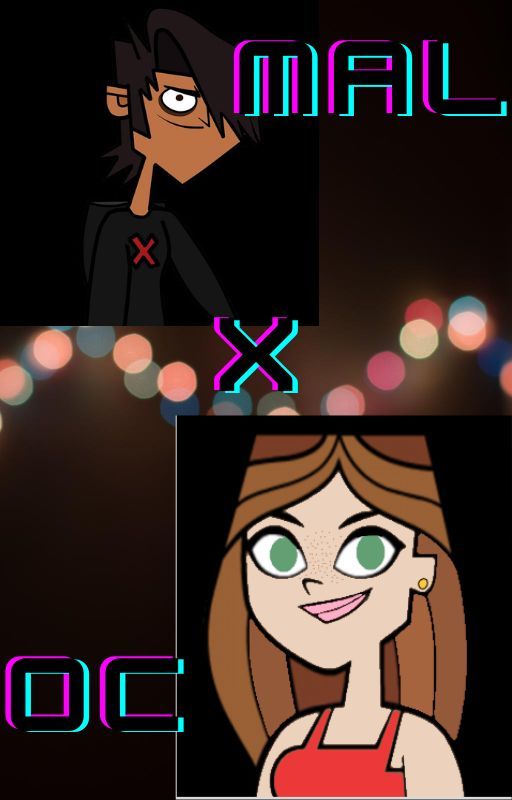 Mal X My OC Total Drama by heyyimLucia