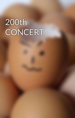 200th CONCERT cover