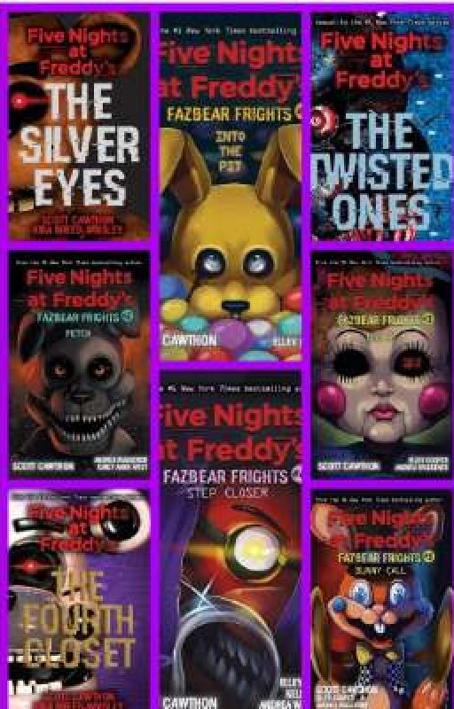 fnaf novels one shots  by jenncosplay6