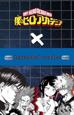 my hero academia 𝕏 depressed reader cover