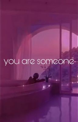 you are someone // iwaizumi x reader cover