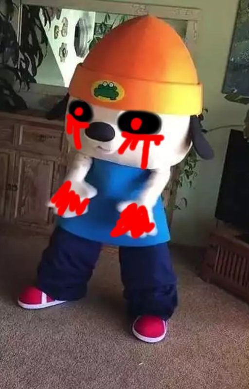 Parappa the rapper 1 cursed version by AAAAAAAAAAAA_why