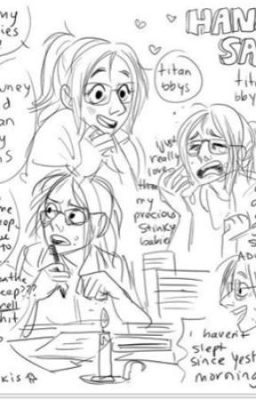 Ask or dare Hanji! by x-four-eyed-shorty-x