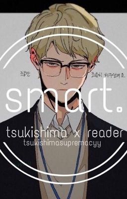 smart. || tsukishima kei x reader cover