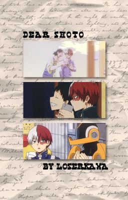 DEAR SHOTO | h. sero x s. todoroki cover