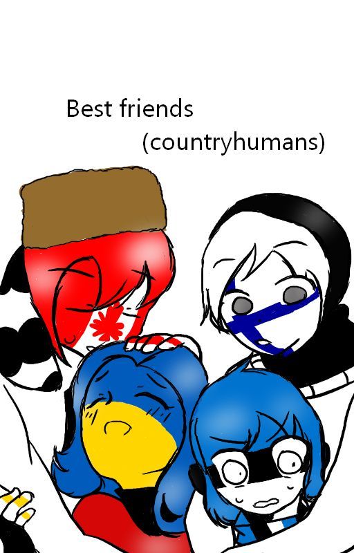 Best friends! (countryhumans) by Ukraine20