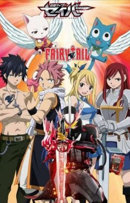 Kamen rider Saber X Fairy Tail: The wonder book warriors of the guild cover