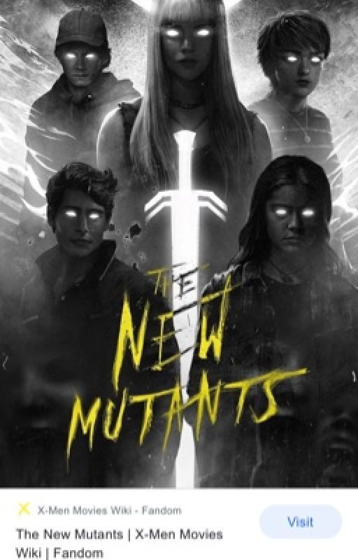 The new mutants(But my twist version)  by elliboss12