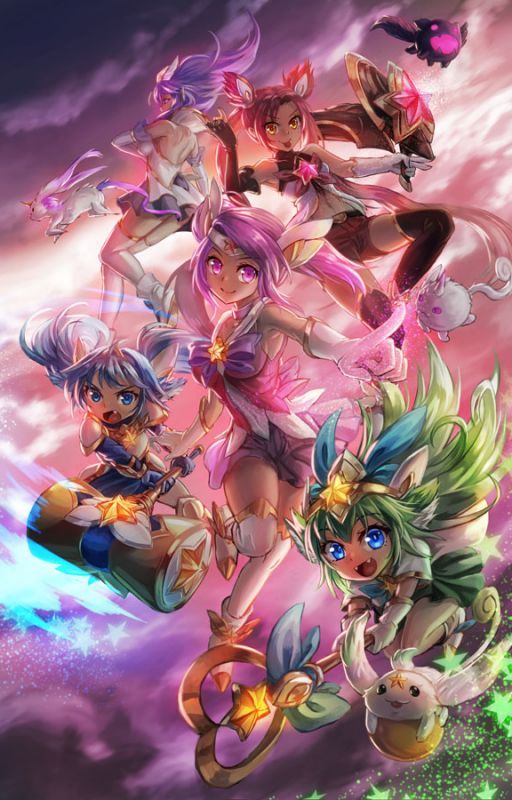 Star Guardian-1 (League of Legends: Star Guardians x Ultraman Ginga) by echoranger7