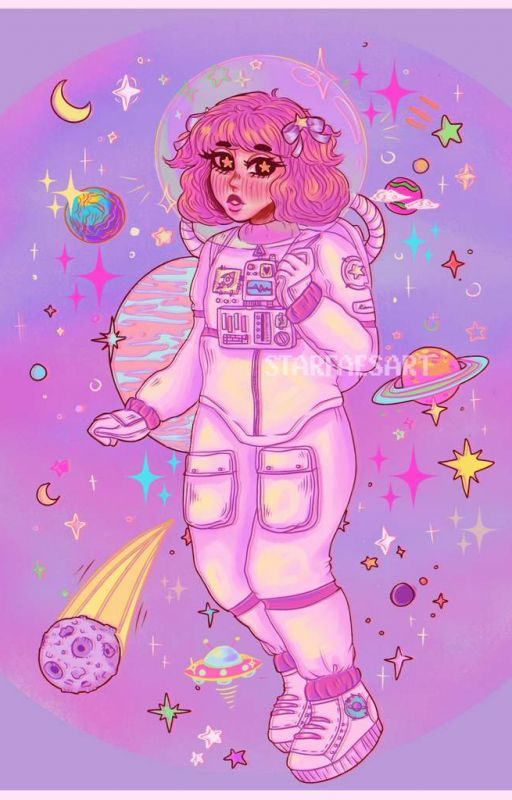 Space Girl by Cloudiee_cloud