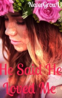 He said he loved me... (completed) cover