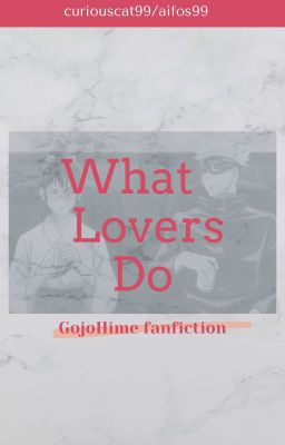 what lovers do cover