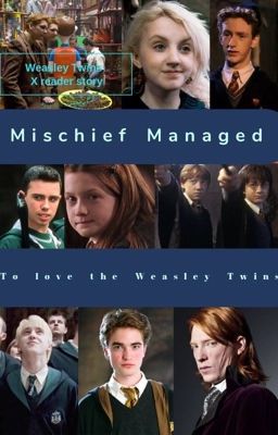 Mischief Managed to love the Weasley twins (x reader story) cover